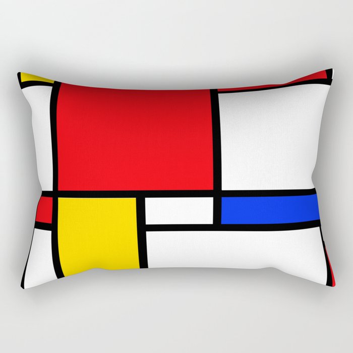 Piet Pattern Rectangular Pillow