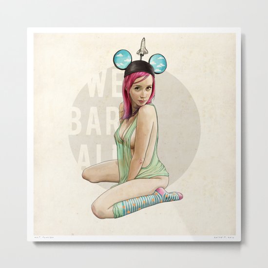 Mrs. Florida Metal Print
