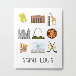Saint Louis Metal Print
