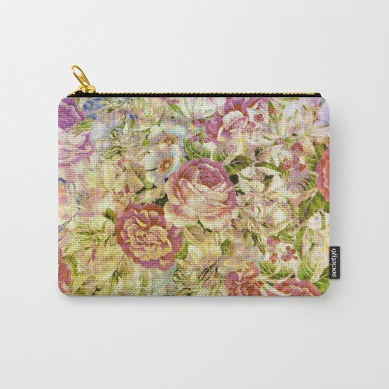 multifloral Carry-All Pouch