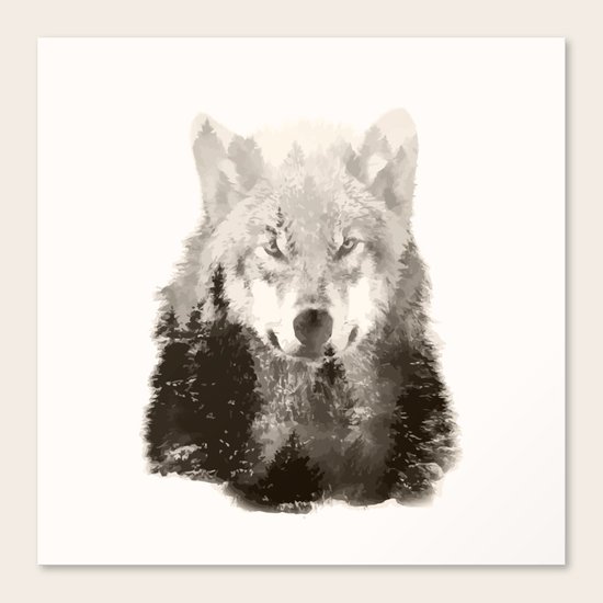 WOLF Canvas Print