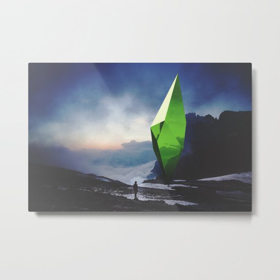 Inconsequential Logic Metal Print