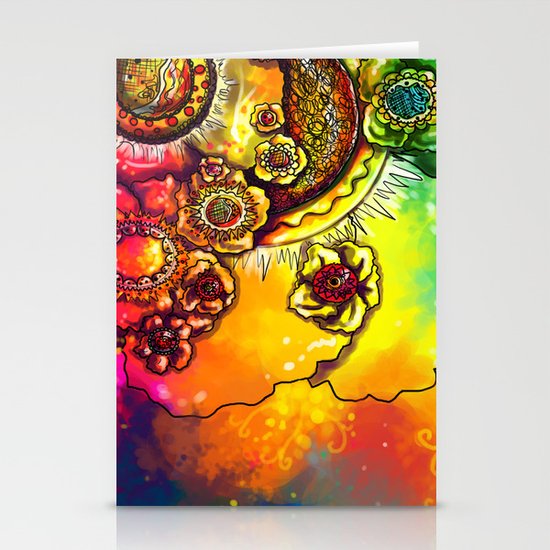 FLOWER II Stationery Cards