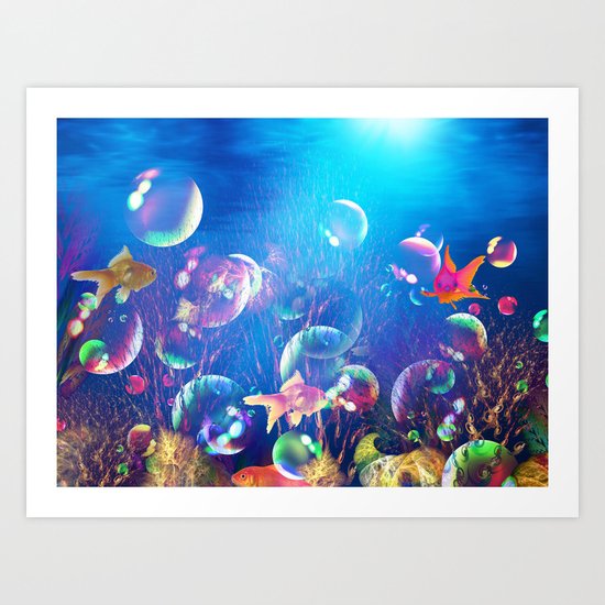 Ocean Life Art Print