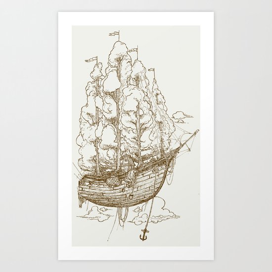Voyage Home Art Print