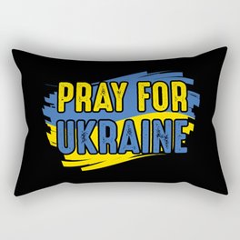 Pray For Ukraine Rectangular Pillow