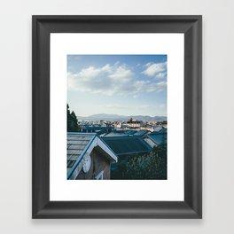 Kyoto Rooftops II Framed Art Print