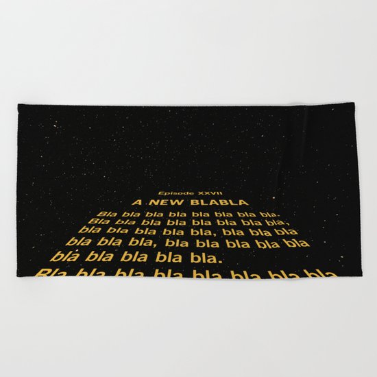 Episode XXVII - A New Blabla Beach Towel