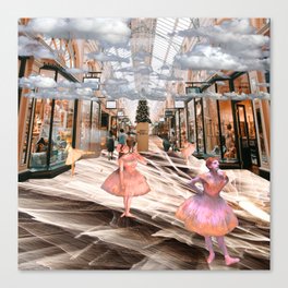 The Royal Arcade in the Fourth Dimension Canvas Print