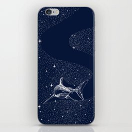 Starry Shark iPhone Skin