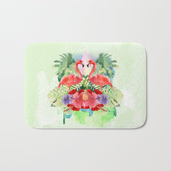 Flamingo Bath Mat