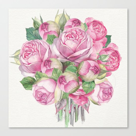 Flowers bouquet #18 Canvas Print
