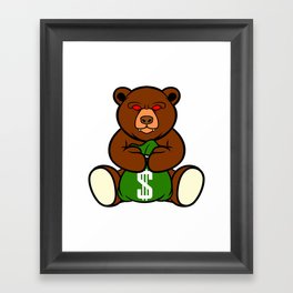 bear Framed Art Print