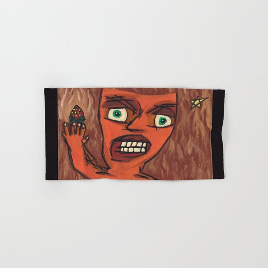 Sour Strawberries Hand & Bath Towel
