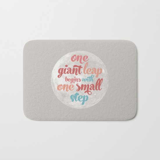 One giant leap Bath Mat