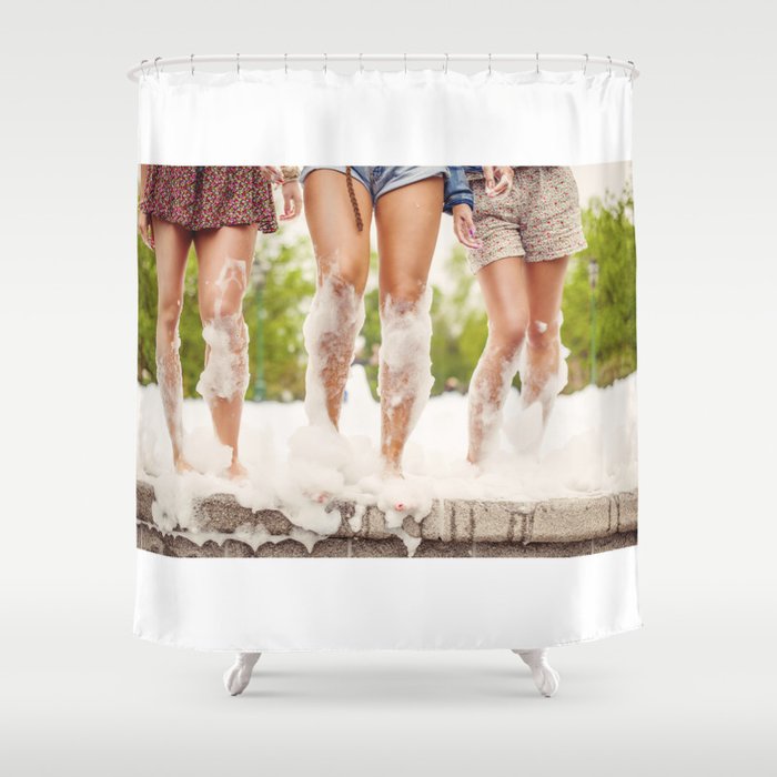 Foamy  Shower Curtain