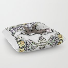 Sapphorica Creations- Henry the Bunny Floor Pillow
