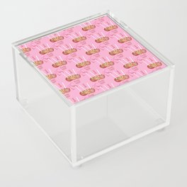 Sweet Candy Apple Pattern Acrylic Box
