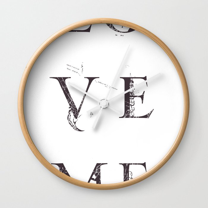 Love Me Wall Clock