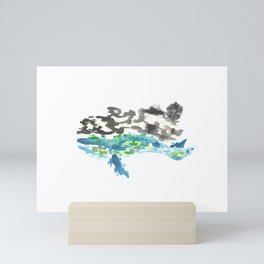 Whale Mini Art Print