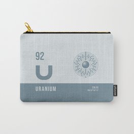 Periodic Element A - 92 Uranium U Carry-All Pouch