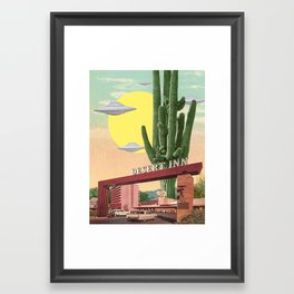 Desert Inn Framed Art Print