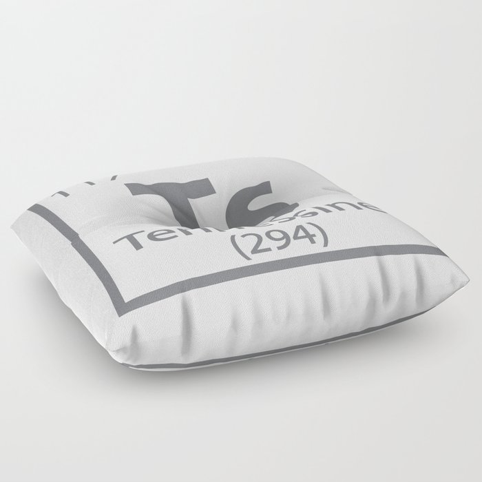 Tennessine - Tennessee Science Periodic Table Floor Pillow