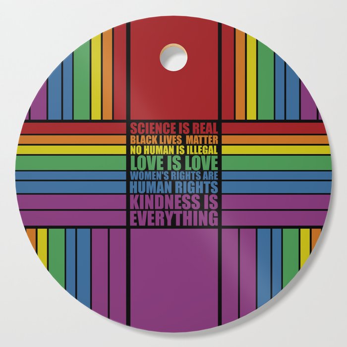 Science is real... Inspirational Fashion Cutting Board