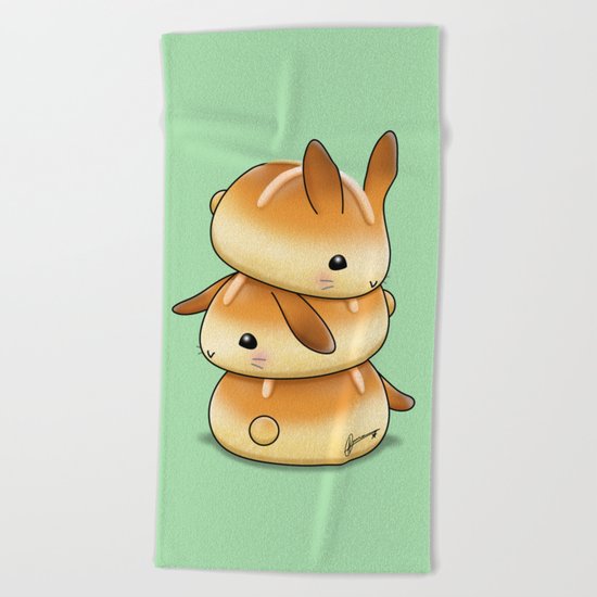 Hot Cross Bunbuns Beach Towel