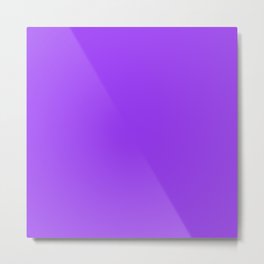 Bright Purple Solid Color Metal Print | Solidpurple, Solid, Digital, Bright, Brightpurple, Purplesolid, Electricpurple, Graphicdesign, Purple 