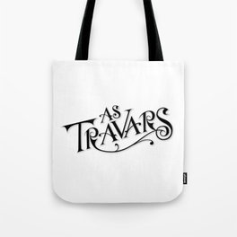 As Travars - To Travel (black) Tote Bag