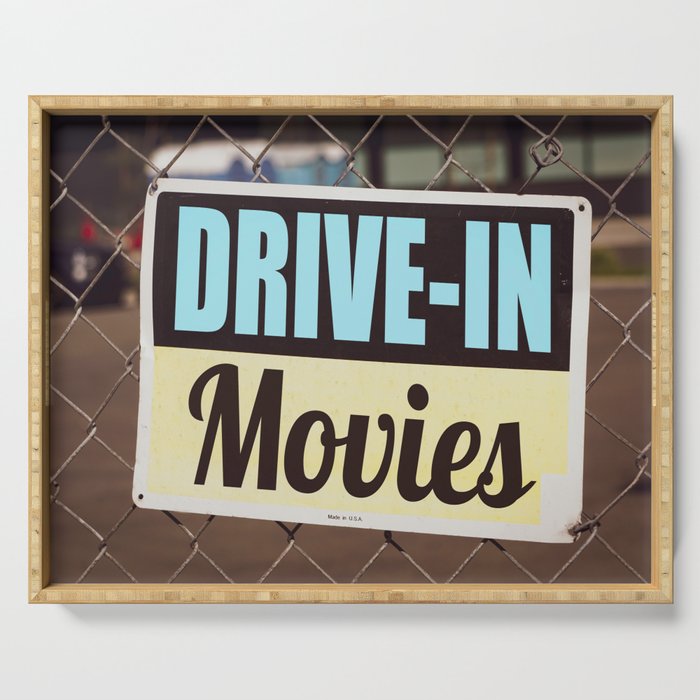 Drive-in movies Serving Tray