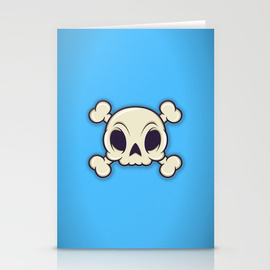 Skull Stationery Cards