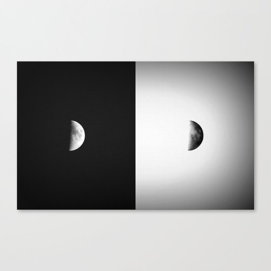 Waxing Crescent II Canvas Print