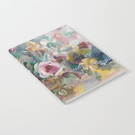 Floral Acrylic Painting 1 Notebook