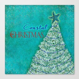 Coastal Christmas Canvas Print