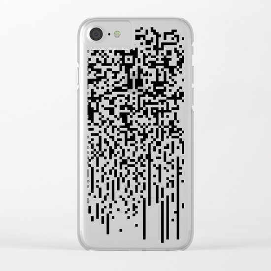 QR-antine V 0.1 Clear iPhone Case