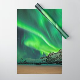 Northern Lights - Aurora Borealis_Winter Wrapping Paper