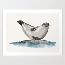 Seal-ing Seal Art Print