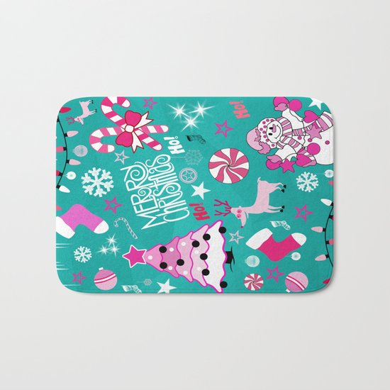 Christmas Bath Mat