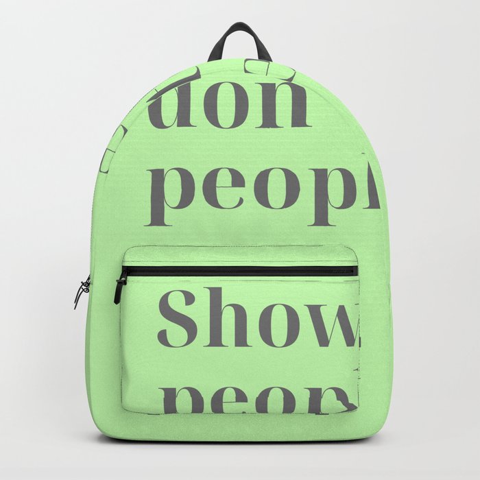 show backpack