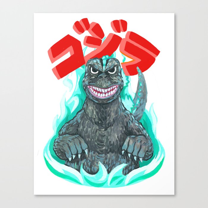 Godzilla! Canvas Print