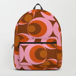70s Retro Pattern Backpack