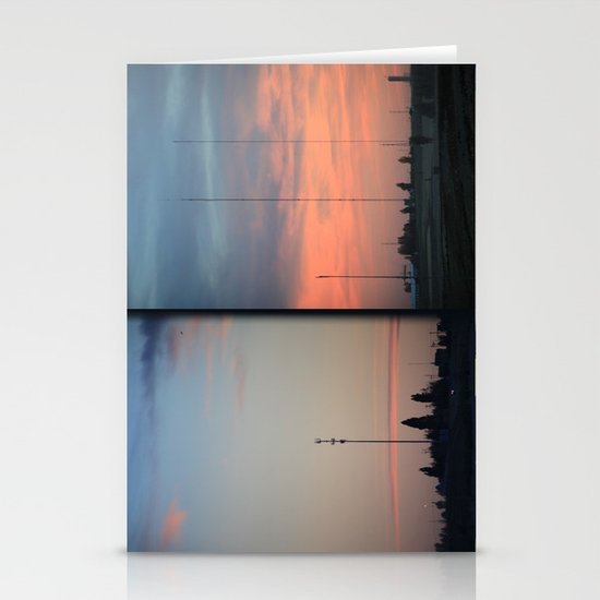 In The Plains (Planes) Field Stationery Cards