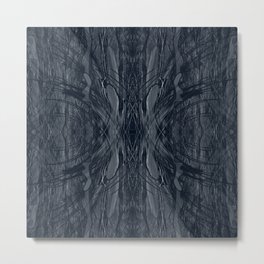 Stonewind Metal Print | Carving, Reflection, Rune, Graphicdesign, Stone, Stonewashed, Mirror, Digital, Symmetry, Abstract 
