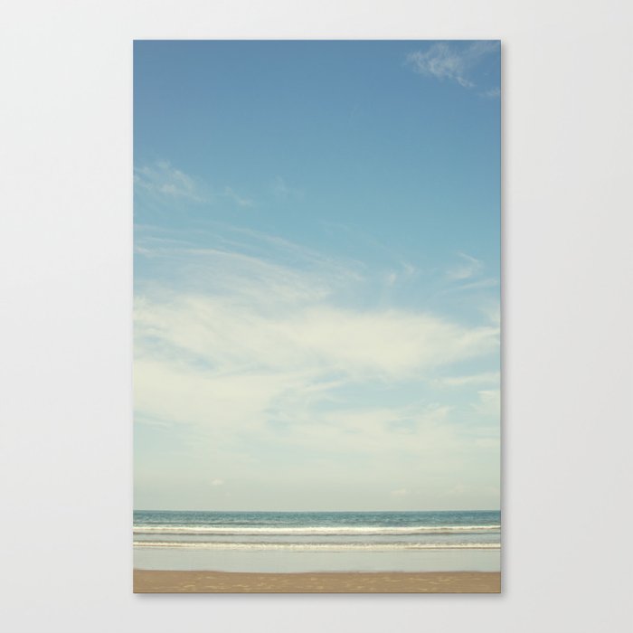 A calm Beach Canvas Print