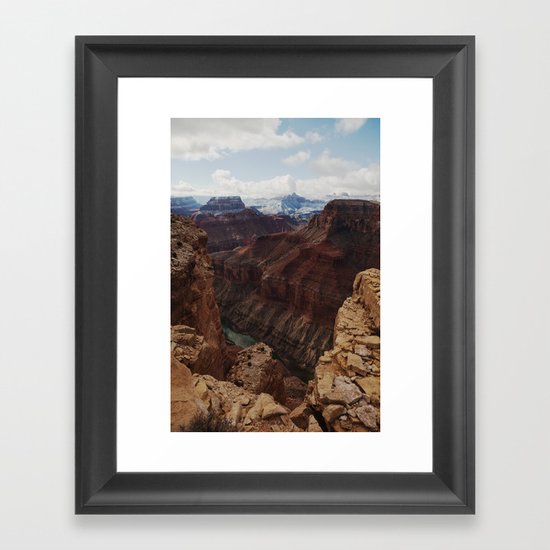 Marble Canyon Framed Art Print