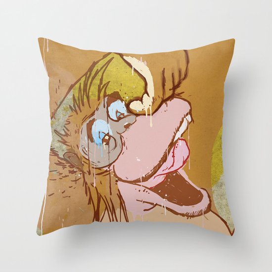 Oobedoo Throw Pillow