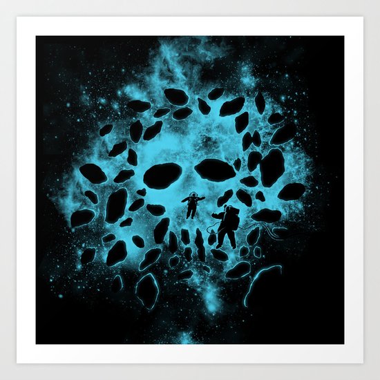 Death Space Art Print