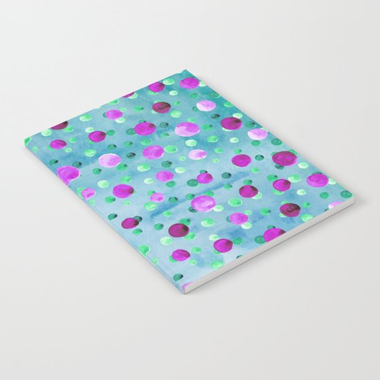 Polka Dot Pattern 10 Notebook